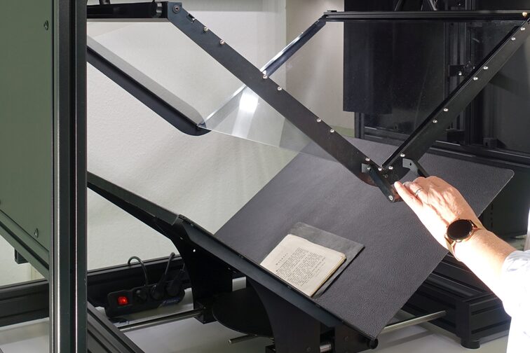 Scanner in der Stadtbibliothek