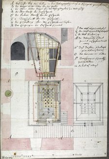 Eisgrube im Keller der Dompropstei, 1738.