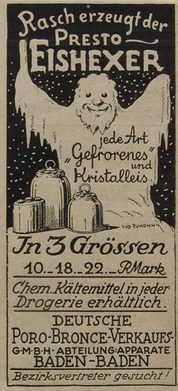 Der „Presto-Eishexer“ von 1927 ist ein Geschöpf des Puppenspielers und Grafikers Ivo Puhonny (1876-1940).