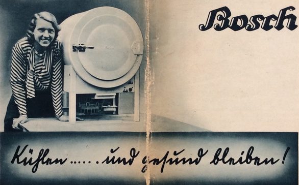 Die Bosch-Broschüre von 1933 brachte die Beziehung zwischen Kälte und Gesundheit auf eine kurze Formulierung.