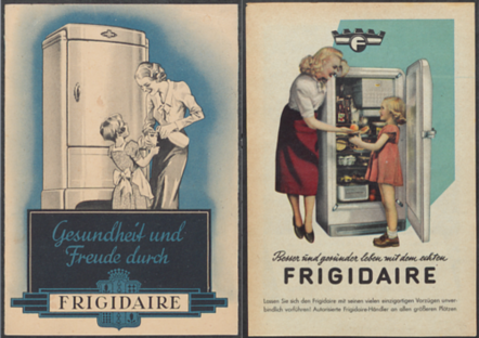 Werbeanzeigen Frigidaire