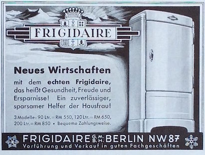 Werbeanzeige Frigidaire