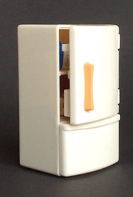 Minikühlschrank, Epoch, Japan, Kunststoff, 8,5 cm.