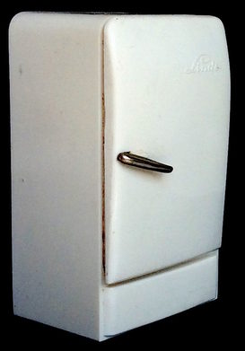 Minikühlschrank Linde, Kunststoff, 11 cm hoch.