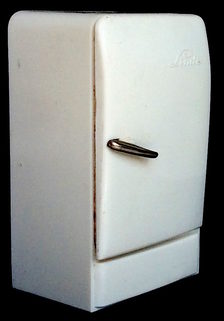 Minikühlschrank Linde, Kunststoff, 11 cm hoch.