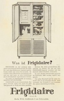 Werbeanzeige Frigidaire