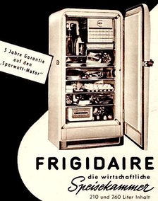 Werbeanzeige Frigidaire