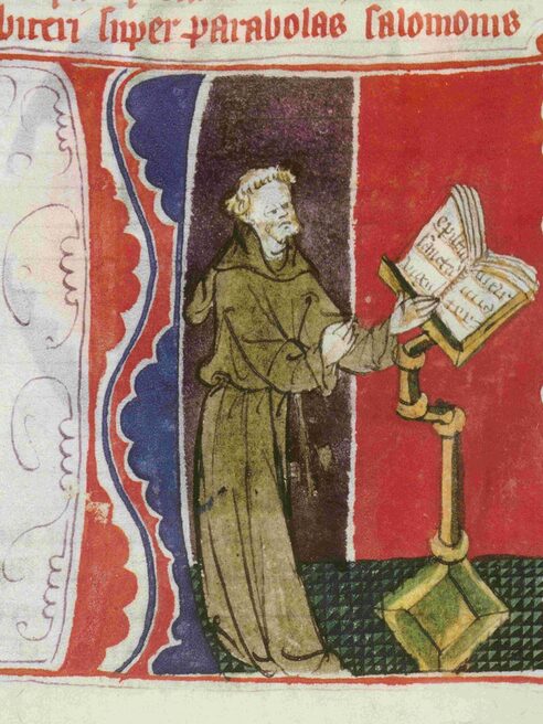 Reading monk