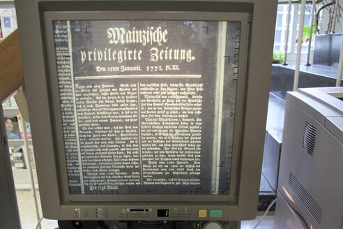 Microfilm-Scanner