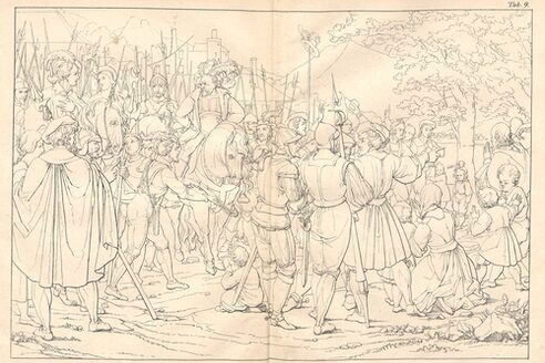 Philipp von Foltz: Szene zu Wilhelm Tell