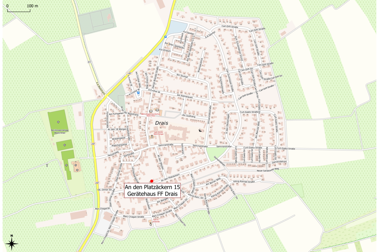 Notfallmeldestellen Drais