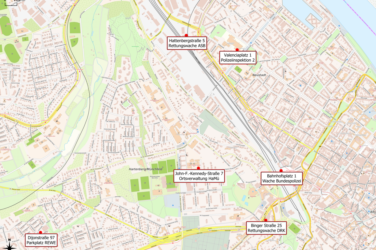 Notfallmeldestellen Hartenberg-Münchfeld