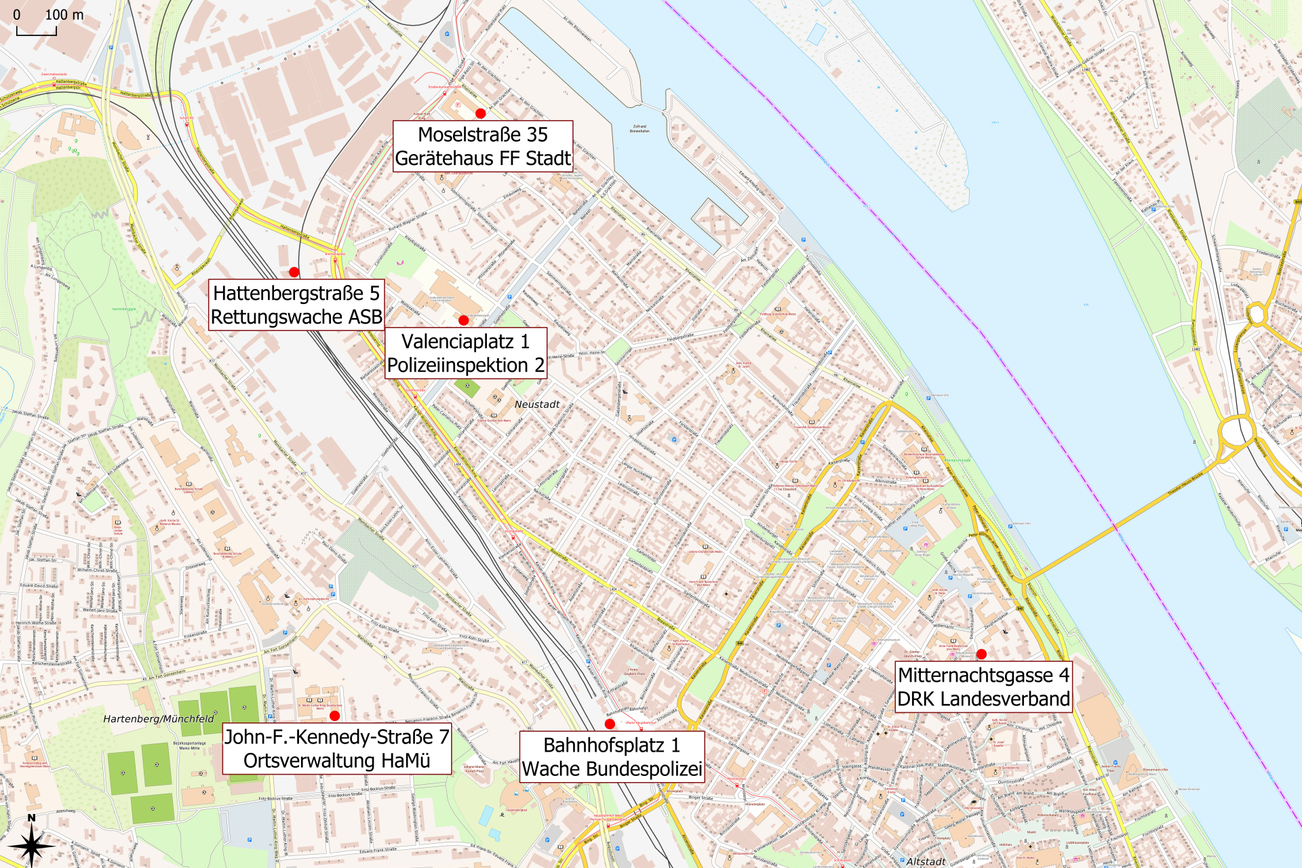 Notfallmeldestellen Neustadt