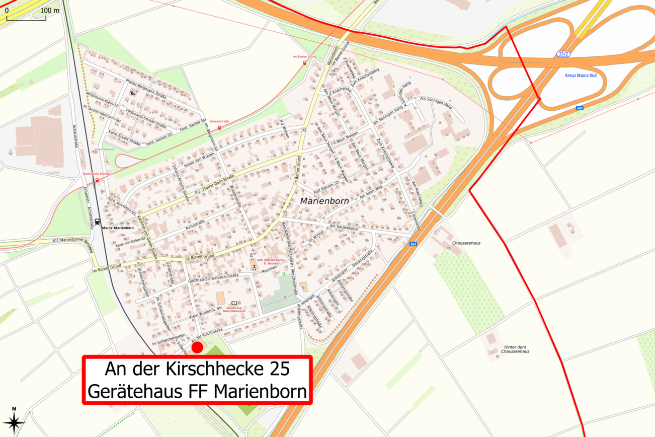 Notfallmeldestellen Marienborn