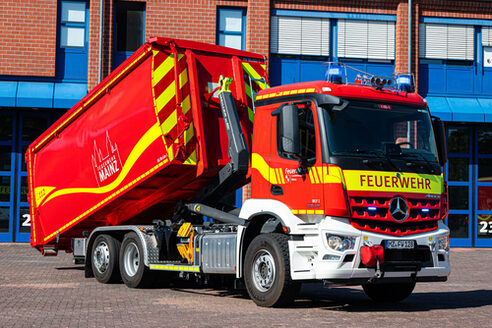 Photo of the WLF1 of the Mainz fire department