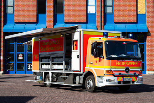 Foto des GW-A der Feuerwehr Mainz