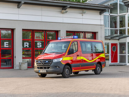 Foto des MTF der Frewilligen Feuerwehr Ebersheim.