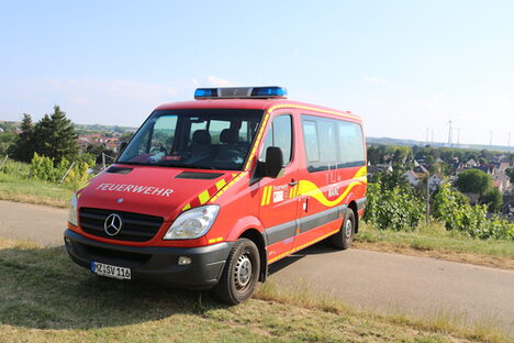 Foto des MTF der Freiwilligen Feuerwehr Hechtsheim.
