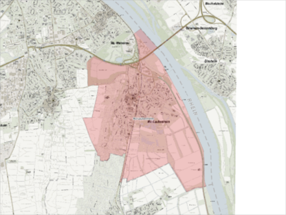 Einsatzgebiet der FF-Laubenheim.