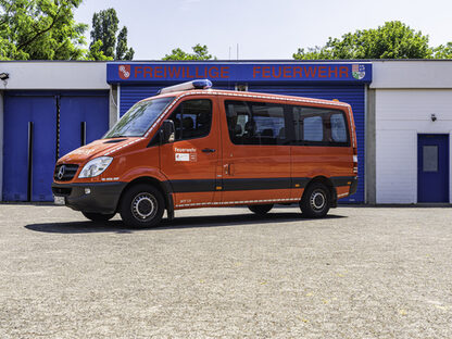 Foto des MTF der Freiwilligen Feuerwehr Mombach.