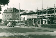 Bau der Feuerwache Barbarossaring