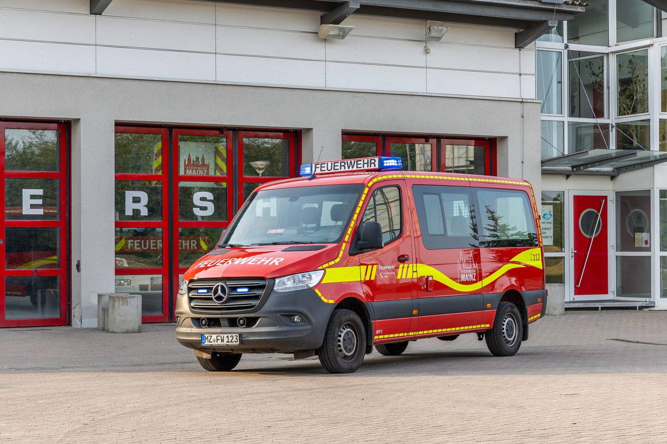 Foto des MTF der Frewilligen Feuerwehr Ebersheim.