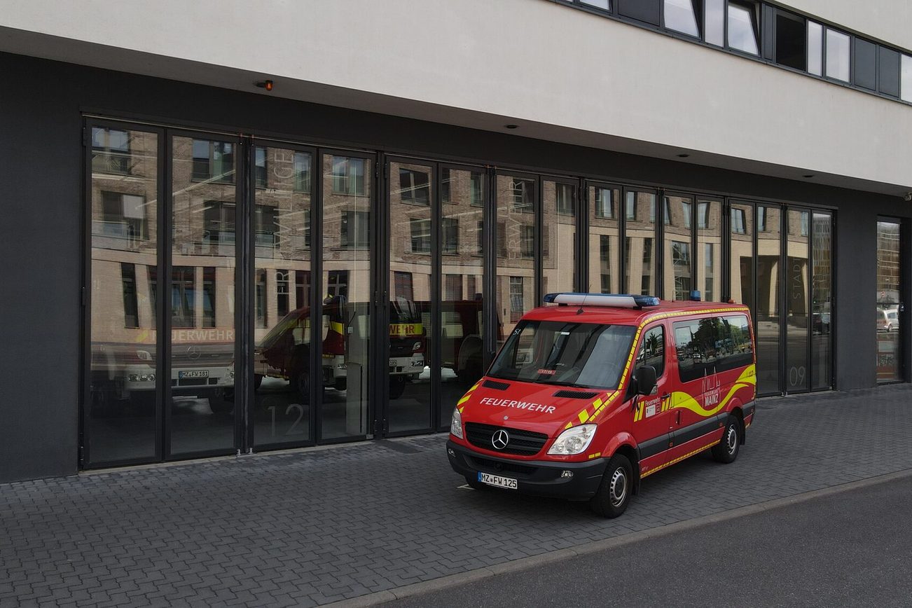 Foto des MTF der Freiwilligen Feuerwehr Mainz-Stadt.