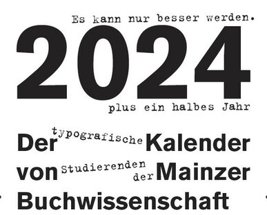 Typografischer Kalender