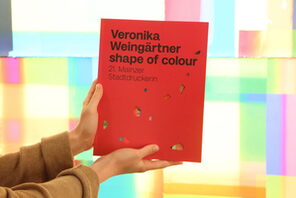 Katalog der Sonderausstellung "shape of colour". 