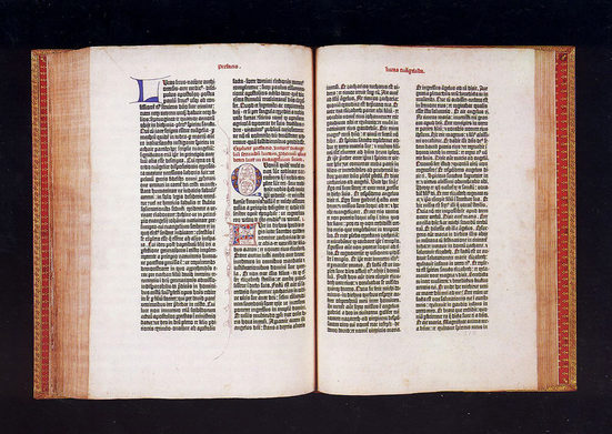 The 42-line Gutenberg Bible, Shuckburgh copy