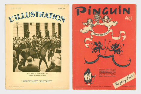 Zwei illustrierte Zeitschriften aus der Pressehistorischen Sammlung