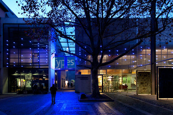 Medien-Fassade Gutenberg-Museum