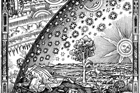 Holzschnitt aus Camille Flammarion's L'atmosphère: météorologie populaire