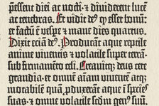 Typografiedetail Bibel