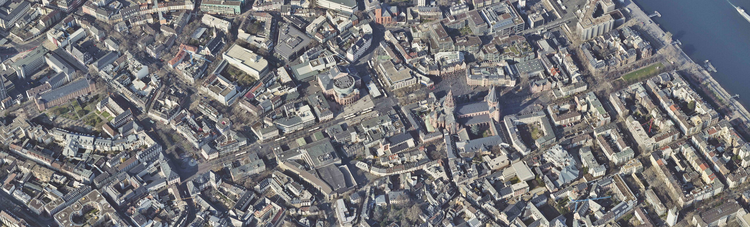 Luftaufnahme Mainz