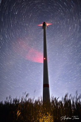 Fotoreihe Windpark Mainz "Grüne Energie hält auch in Mainz die Erde in Bewegung"