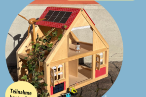 Holzhaus mit Begrünung und Photovoltaik &copy; Grün- und Umweltamt