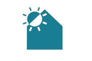 Icon Haus mit Sonne © co2online