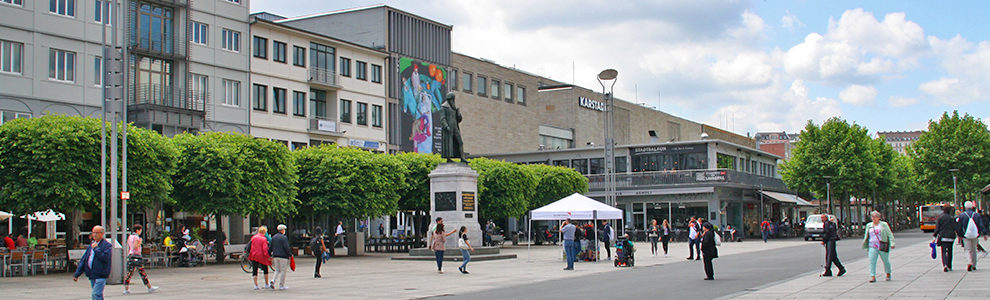 Ludwigsstraße mit Karstadt-Areal