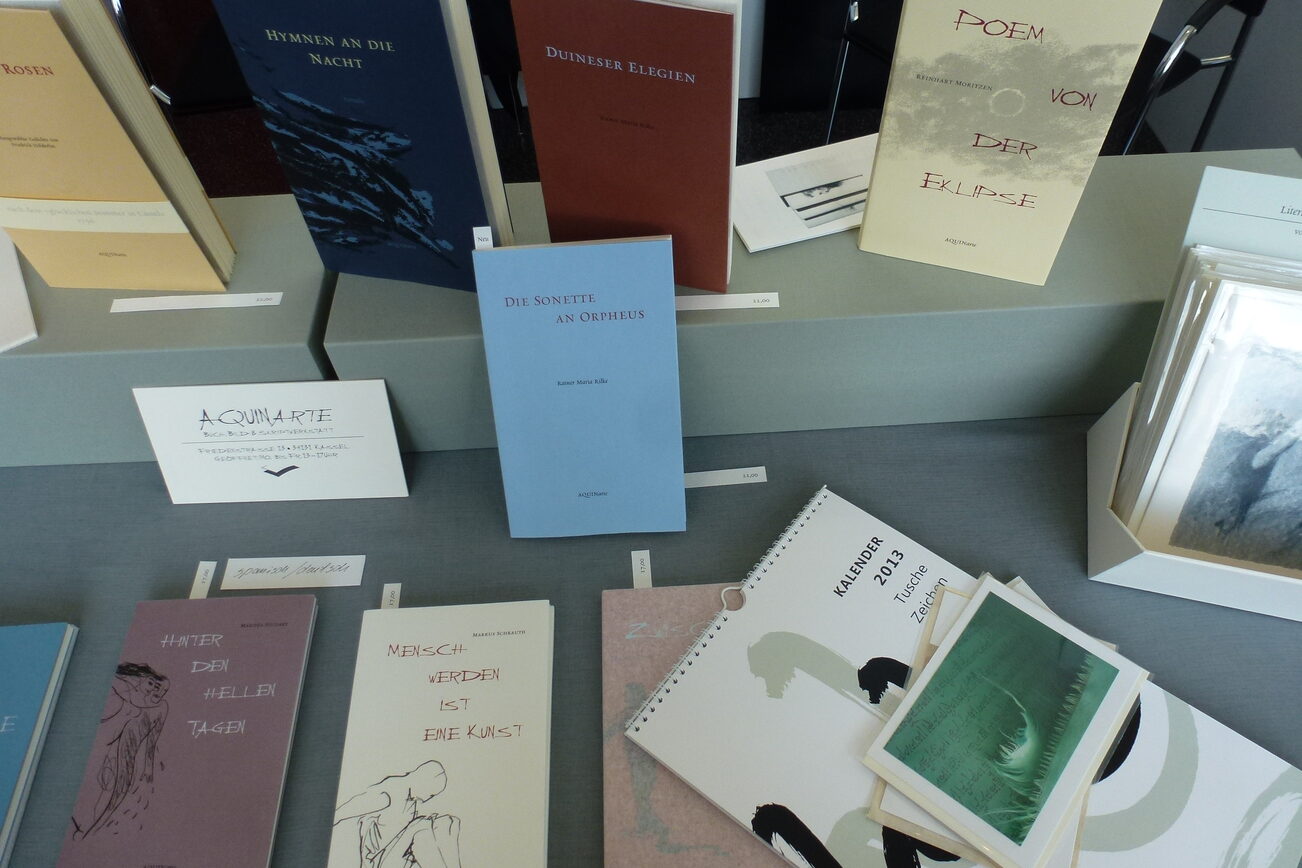 Bücher auf der Mainzer Minipressen-Messe