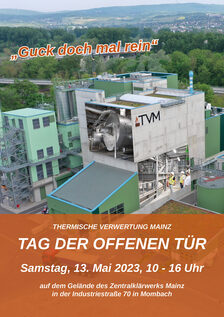 Plakat zum Tag der offenen Tür