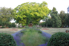 Der deutsche Ehrenhof auf dem Hauptfriedhof