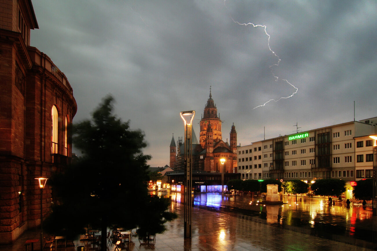 Gewitter am Dom