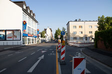 Blick Hauptstraße/Liebigstraße