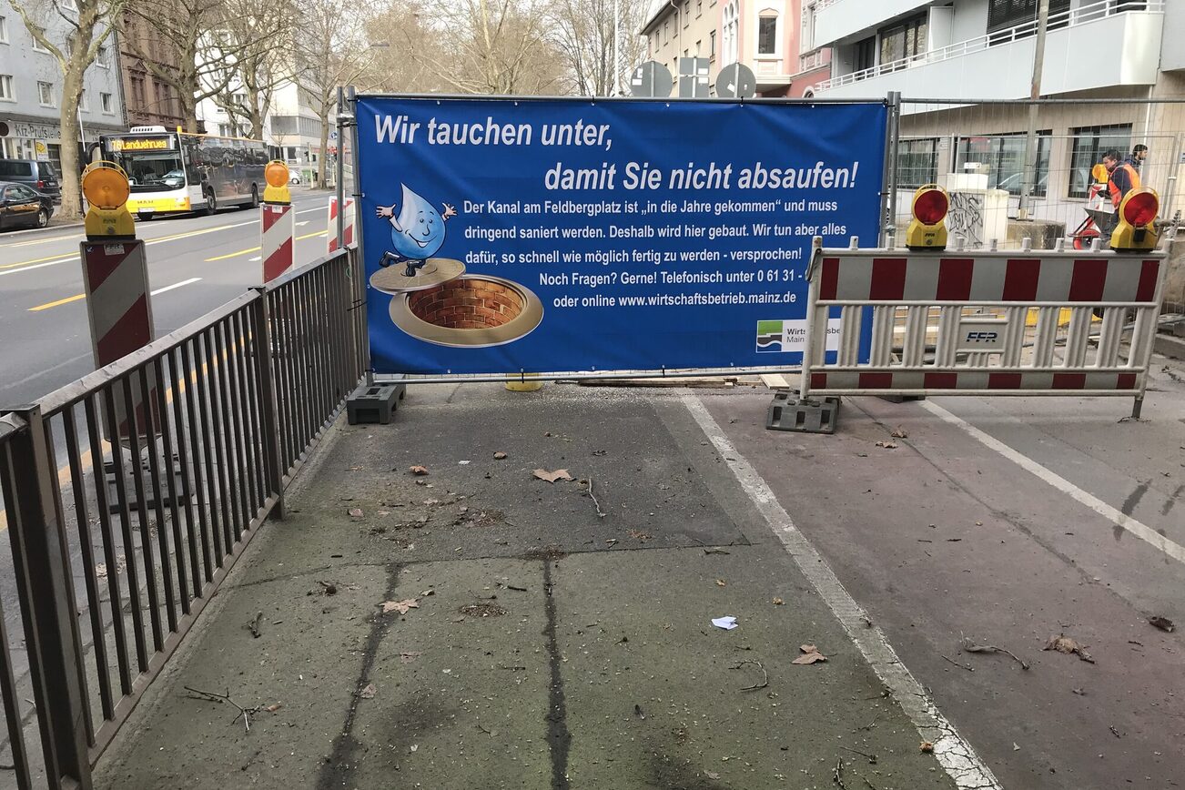 Rheinallee Höhe Feldbergplatz