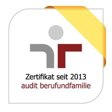 Das aktuelle Logo Beruf und Familie.