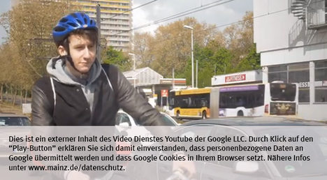 Die Landeshauptstadt Mainz nutzt den Video-Dienst Youtube. Vor einem Klick auf den Play-Button empfängt Youtube keine Daten und setzt keine Cookies. Nähere Informationen über Youtube finden Sie in den Datenschutzinformationen zu unserem Youtube-Kanal: www.mainz.de/datenschutz