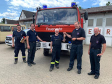 Feuerwehr Mainz unterstützt Landkreis Ahrweiler und überlässt Löschgruppenfahrzeug