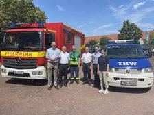 Kooperation zwischen Feuerwehr und THW