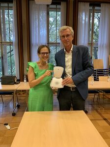 Vorstellung des Avatars für Mainzer Schüler:innen